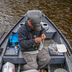 Tying on Fly